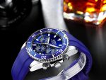 BIDEN Mens Watches Chronograph Stainless Steel Waterproof Date Analog Quartz Watch Business Wrist Watches for Men - Image 3